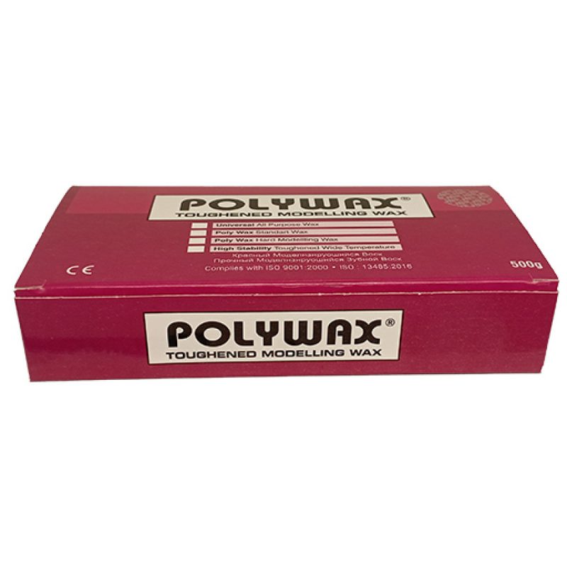 ورق موم صورتی پلی وگس | Polywax Pink Sheet Wax 500g | کیفیت عالی و فرم‌دهی آسان | بسته‌بندی لابراتوری دندانپزشکی | panamal.ir