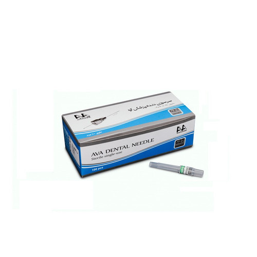 سرسوزن دندانپزشکی آوا گیج ۲۷ | Ava Dental Needle G27 | استریل یکبار مصرف بسته ۱۰۰ عددی | panamal.ir