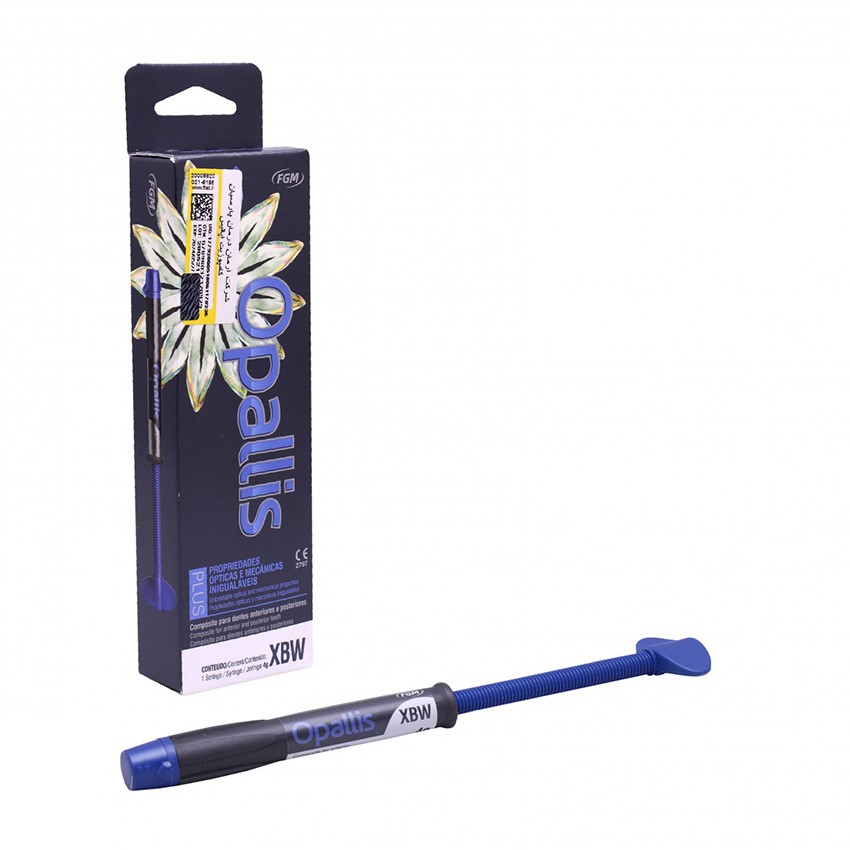 کامپوزیت زیبایی اپالیس Opallis | رنگ‌بندی طبیعی و شفاف | سرنگ ۴ گرمی | panamal.ir