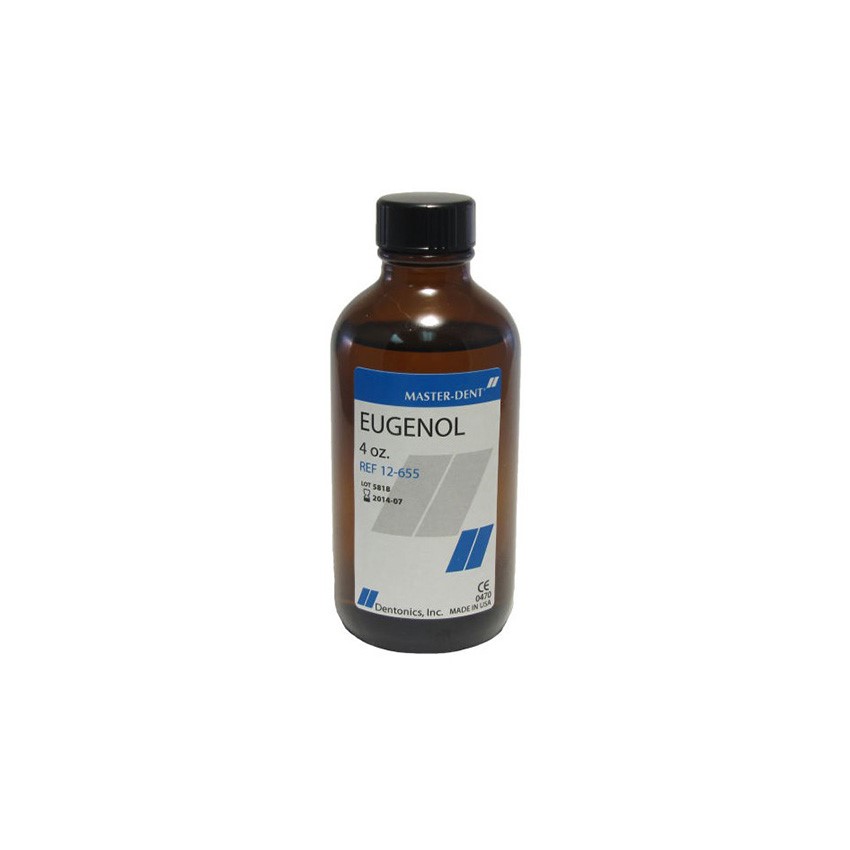 شیشه محلول اوژنول مستردنت Masterdent Eugenol Solution – اصل – حجم 10 یا 15 میل – مناسب دندانپزشکی، تهیه سمان، تسکین درد