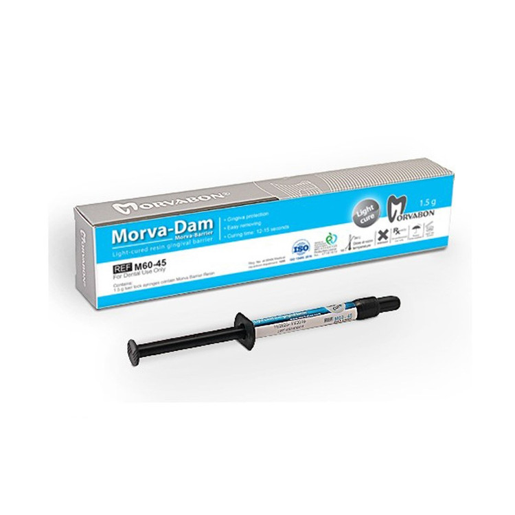 ژل محافظ لثه MorvaDam مروابن – MorvaDam Gingival Barrier Gel – ژل سد نوری دندانپزشکی – سرنگ ۳ میل
