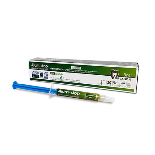 ژل خونبند مروابن ۳ میل | Marvabon Hemostatic Gel 3ml | سرنگ ژل هموستاتیک دندانپزشکی ایرانی مخصوص کنترل خونریزی لثه