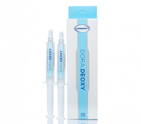 سرنگ ژل گلیسیرین Dora.Deoxy دورادنت – ژل شفاف مخصوص حذف لایه اکسیژن اینهبیتد کامپوزیت دندان | بسته اقتصادی، مناسب ترمیم زیبایی | panamal.ir