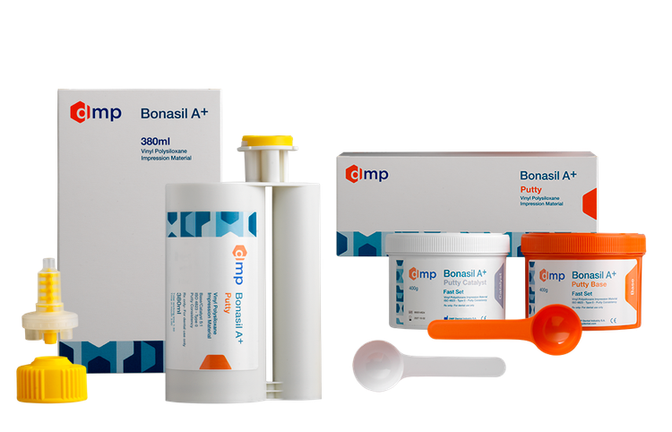 ست قالبگیری بوناسیـل A+ سیلیکون افزایشی (Bonasil A+ Addition Silicone) شامل پوتی بنفش و واش آبی برای قالبگیری دقیق پروتز و ایمپلنت | panamal.ir قیمت