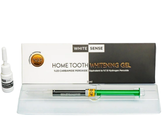 ژل بلیچینگ خانگی White Sense تک سرنگ ۲۳٪ مناسب سفیدکردن سریع دندانها در منزل | panamal.ir
