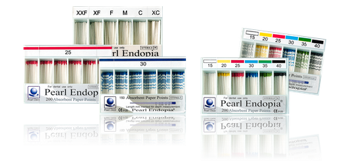 کن کاغذی پیرل دنت مدرج | Pearl Dent Graduated Paper Cones | بستهبندی ۱۲۰ یا ۲۰۰ عددی کن کاغذی با درجهبندی روی هر کن | panamal.ir