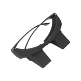 عینک ارگونومیک رادیکس | RADIX Ergonomic Safety Glasses | طراحی سبک و ضدبخار با دسته قابل تنظیم و لنز ضدخش مناسب حرفههای پزشکی و دندانپزشکی | panamal.ir