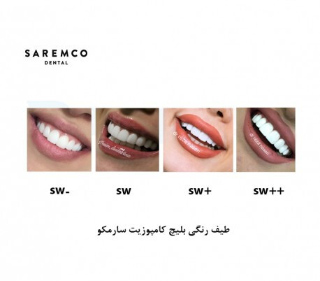 کامپوزیت سارمکو | Saremco Composite Syringe سوئیسی | بستهبندی اصلی، سرنگ ۴ گرمی یا یونیورسال مناسب ترمیمهای قدامی و خلفی | panamal.ir