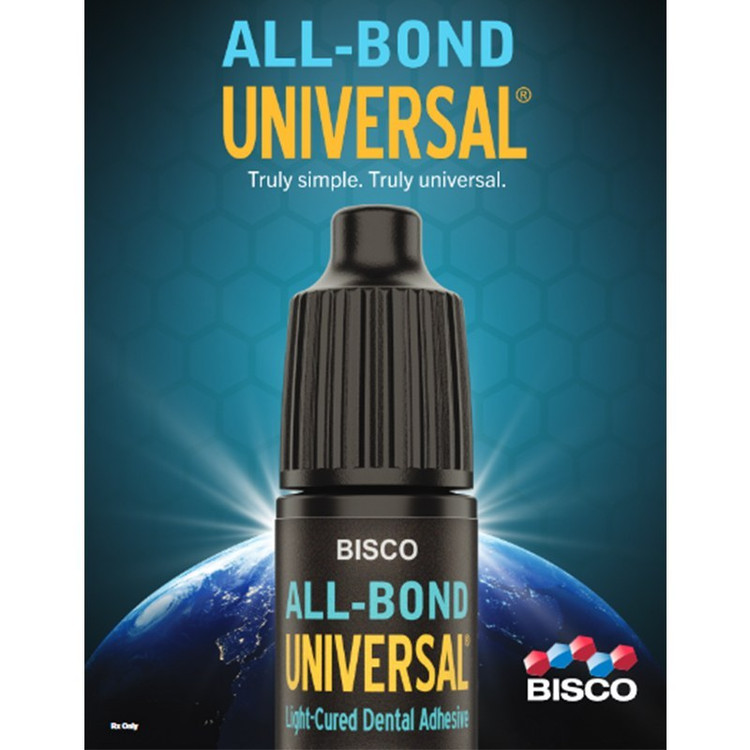 ALL BOND UNIVERSAL BISCO | باندینگ یونیورسال بیسکو آمریکایی | بطری ۴ میل | مناسب تمام تکنیکهای اچ و ترمیمهای دندان | panamal.ir