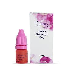 دای آشکارساز پوسیدگی کبالت | بطری کوچک با لیبل cobalt و رنگ سبز یا صورتی | رنگآمیزی عاج پوسیده و تشخیص نقاط آلوده | panamal.ir