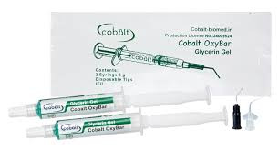 ژل گلیسیرین کبالت | سرنگ ژل شفاف بدون رنگ با برچسب کبالت | مخصوص حذف لایه اکسیژن ترمیم رزینی | panamal.ir