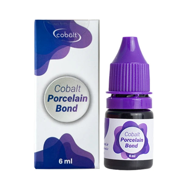 پرسلن باند کبالت | ست کامل چسب دندانپزشکی شامل بطری پرایمر، باندینگ و کاتالیست با بستهبندی کبالت | مخصوص اتصال پرسلن و سرامیک به دندان | panamal.ir