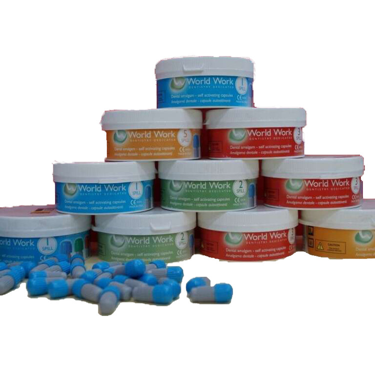 آمالگام کپسولی وردورک ایتالیا | World Work Amalgam Capsule | بستهبندی و کپسولهای اصلی در panamal.ir