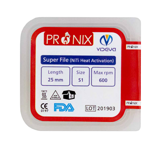 فایل روتاری نیکل تیتانیوم پرونیکس | Pronyx Rotary NiTi File اندودنتیک | تیپر سایز ISO panamal.ir