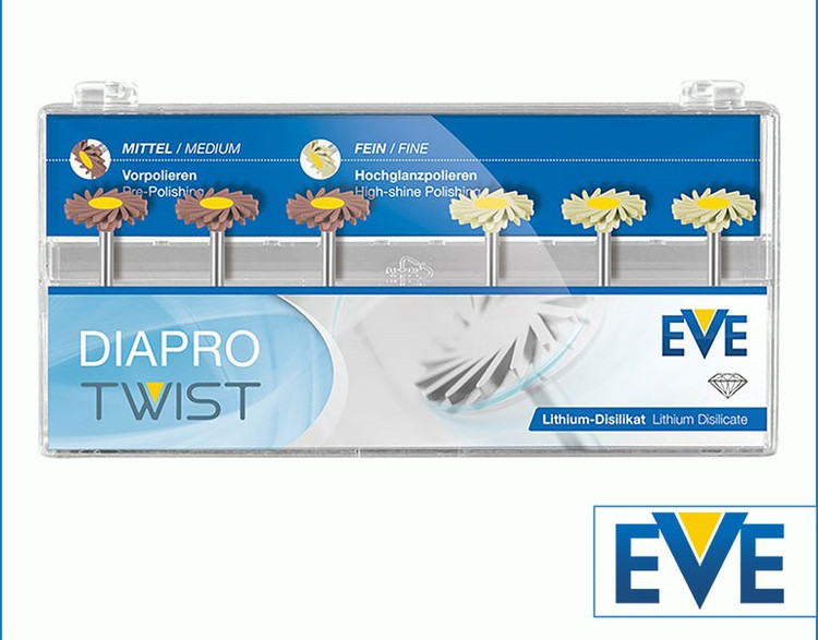 دیسک خورشیدی پالیش پرسلن EVE | دیسک پولیش سرامیک دندانپزشکی آلمان | polisher disk EVE | panamal.ir