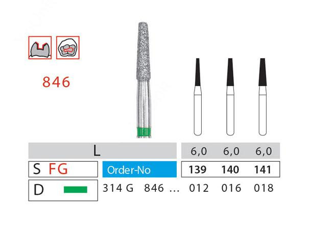 فرز شولدر کوتاه دیاتیز کد 846 | DiatitZ Shoulder Short Round End 846 | panamal.ir