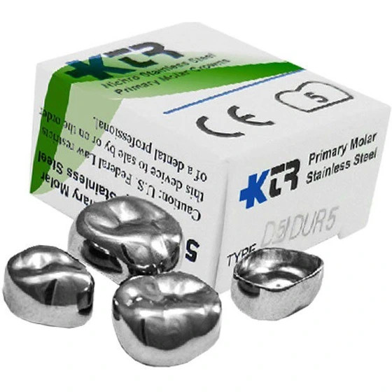 اس اس کراون KTR استیل دندان شیری کودک