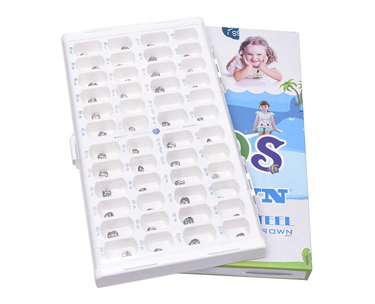 کیت اس اس کرون دندان شیری استیل برای اطفال