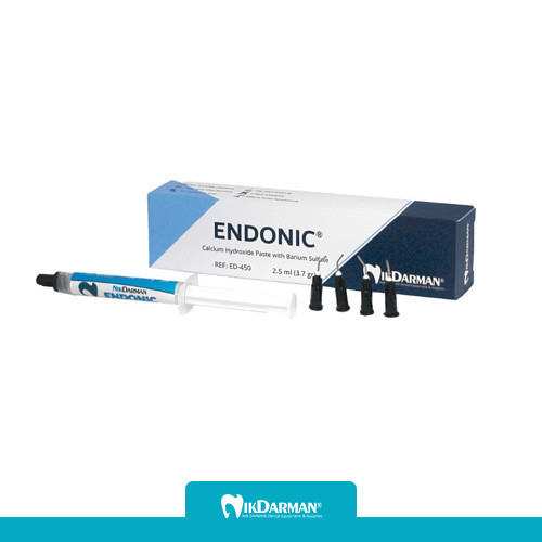 سرنگ یا تیوب خمیر کلسیم هیدروکساید اندونیک نیک درمان پانامال