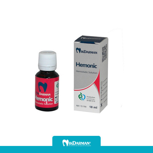 بطری محلول خونبند هیمونیک نیک درمان، مناسب کار کلینیک