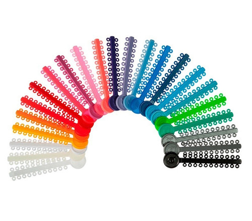 اورینگ ارتودنسی رنگی برای فیکس سیم براکت