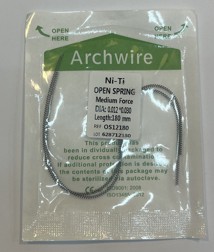 کویل اسپرینگ اپن نیتی ارتودنسی اصل