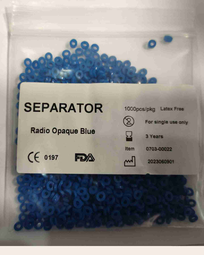 سپراتور ارتودنسی رادیواپک آبی