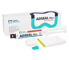 ادسیل پلاس متا | Adseal Plus Meta | دو تیوب یا سرنگ سیلر رزینی با بسته‌بندی متا بایومد کره | مناسب سیل کامل ریشه دندان | panamal.ir