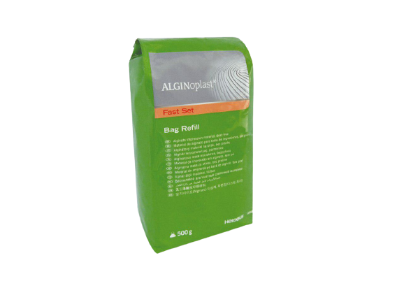 پودر قالبگیری کمغبار آلژینات Bayer Kulzer 500 گرمی با دقت ≤50 میکرون، تولید Kulzer با تکنولوژی Bayer AG آلمان Panamal.ir