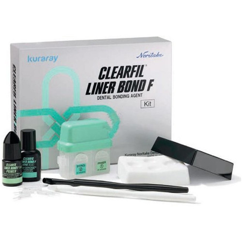 لاینر باند Clearfil Liner Bond Kuraray ژاپن، کیت دو بطری (پرایمر و باند)، محافظت از عاج و آزادسازی فلوراید