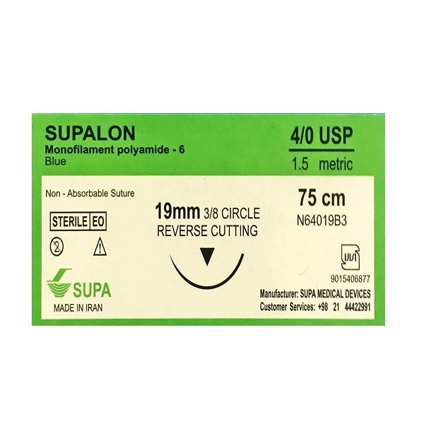 نخ بخیه دندانپزشکی سوپا | Nylon، Silk، PGA