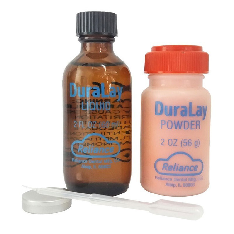 آکریل دورالی Reliance برای پترن دندانپزشکی Duralay Reliance Cold Cure Acrylic پودر و مایع Panaml.ir