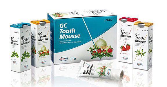 تیوب توس موس Tooth Mousse (original) GC panamal.irطعم نعنا و بیان فناوری CPP‑ACP