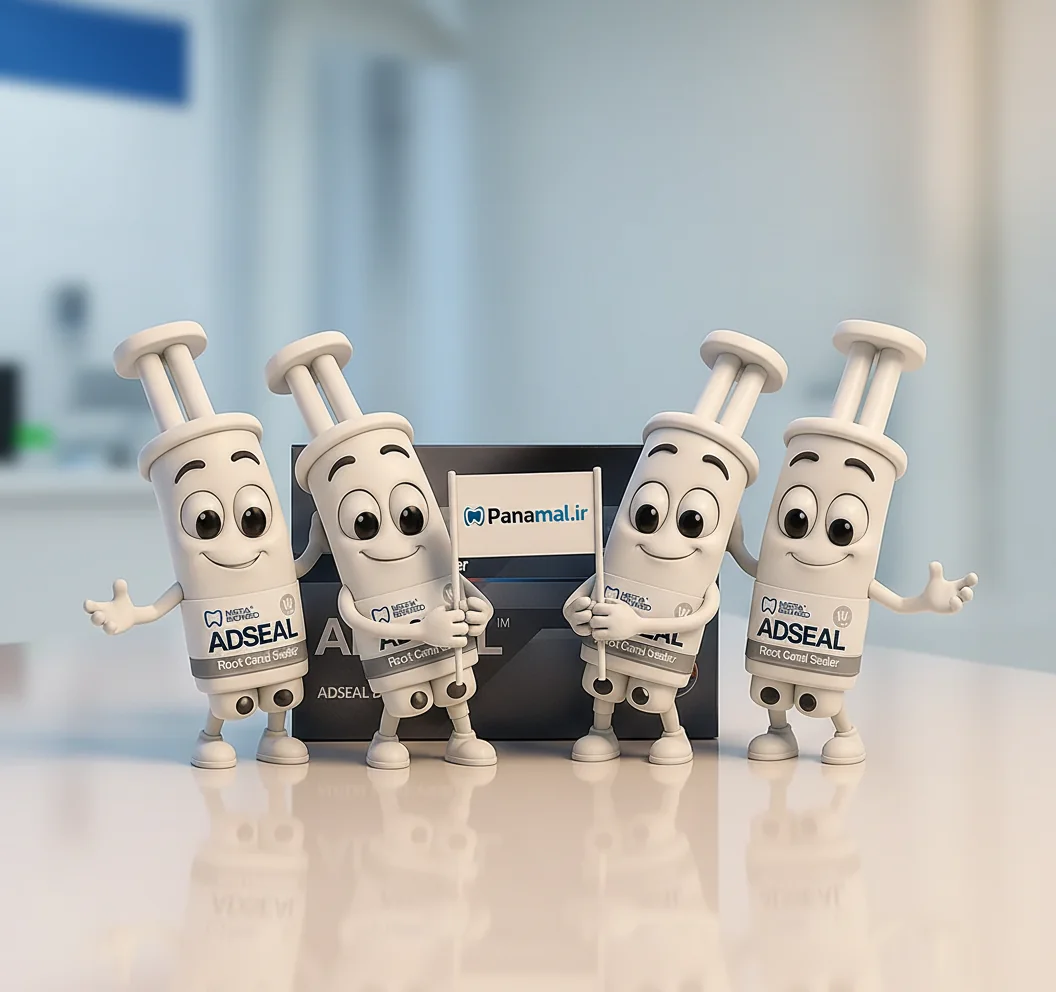 سیلر رزینی ادسیل متا META | ADSEAL META | ست سیلر رزینی دوپارت با لوگوی META، مناسب آب‌بندی کانال ریشه، محصول کره جنوبی | panamal.ir