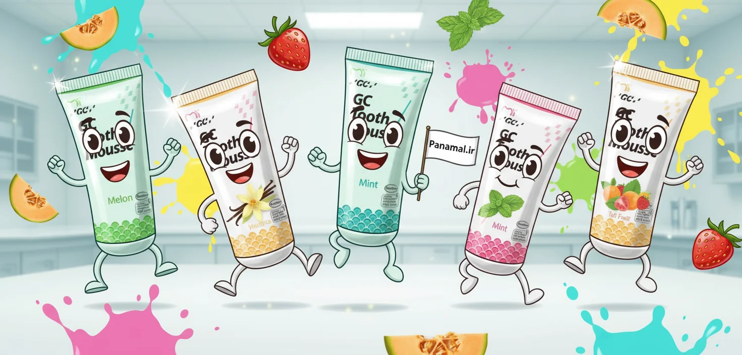 تیوب توس موس Tooth Mousse (original) GC panamal.irطعم نعنا و بیان فناوری CPP‑ACP