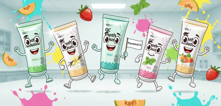 تیوب توس موس Tooth Mousse (original) GC panamal.irطعم نعنا و بیان فناوری CPP‑ACP