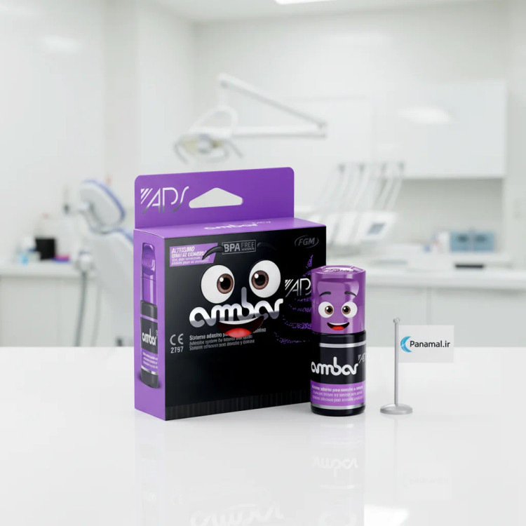 باندینگ یونیورسال Ambar FGM برزیل، حاوی MDP، بطری میلیلیتری، مناسب ترمیمهای مستقیم و غیرمستقیم Panamal.ir