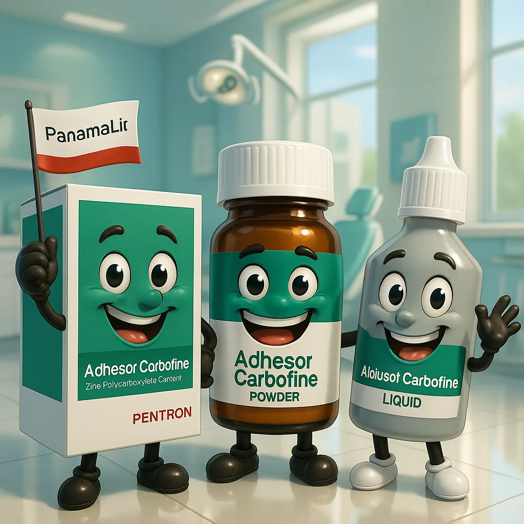 سمان زینک پلی کربوکسیلات Adhesor، بسته پودر و مایع، ساخت لهستان Panamal.ir