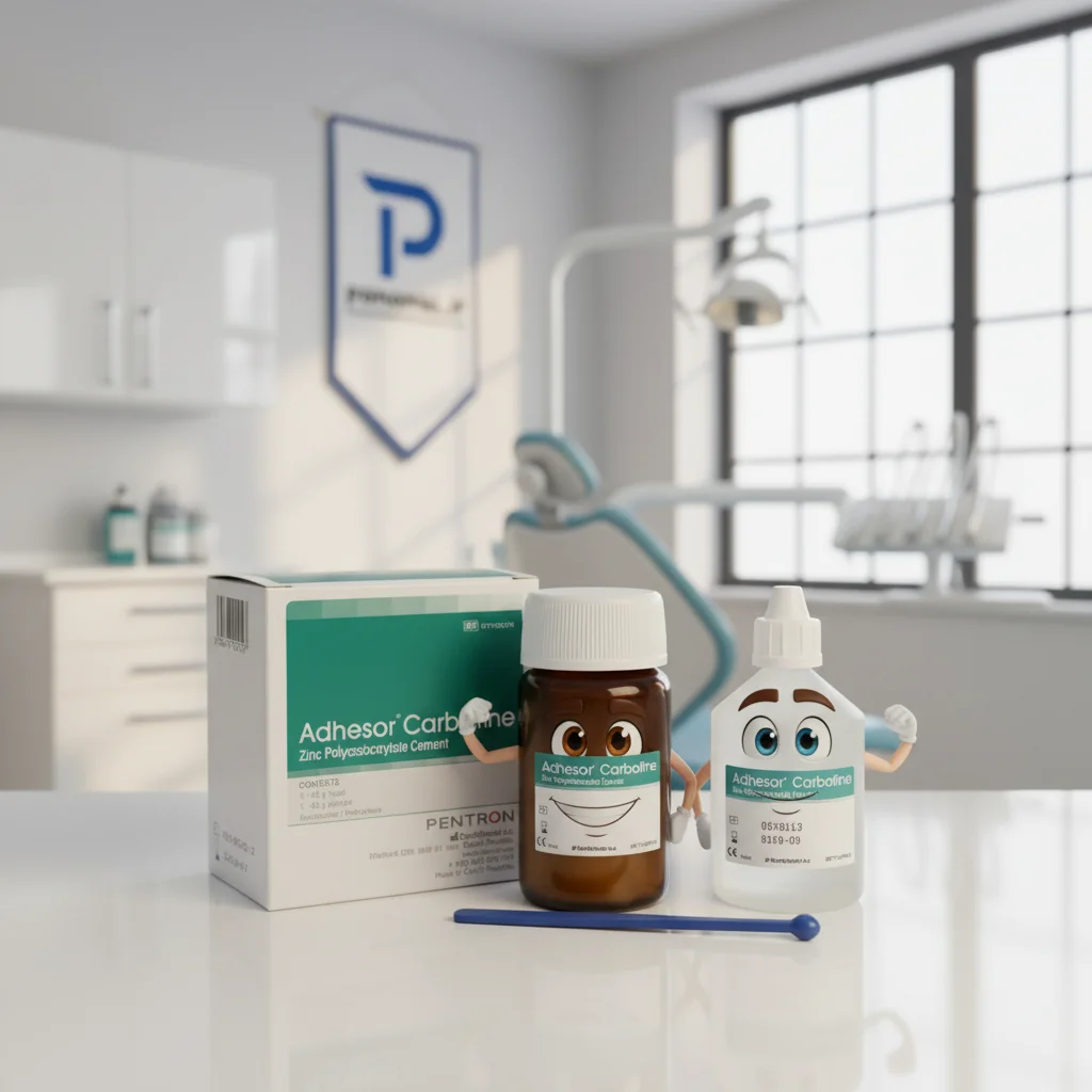 سمان زینک پلی کربوکسیلات Adhesor، بسته پودر و مایع، ساخت لهستان Panamal.ir