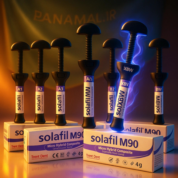 سرنگ کامپوزیت Solafil M90 رنگ A2 با بستهبندی اورجینال – مناسب ترمیم دندان | panamal.ir