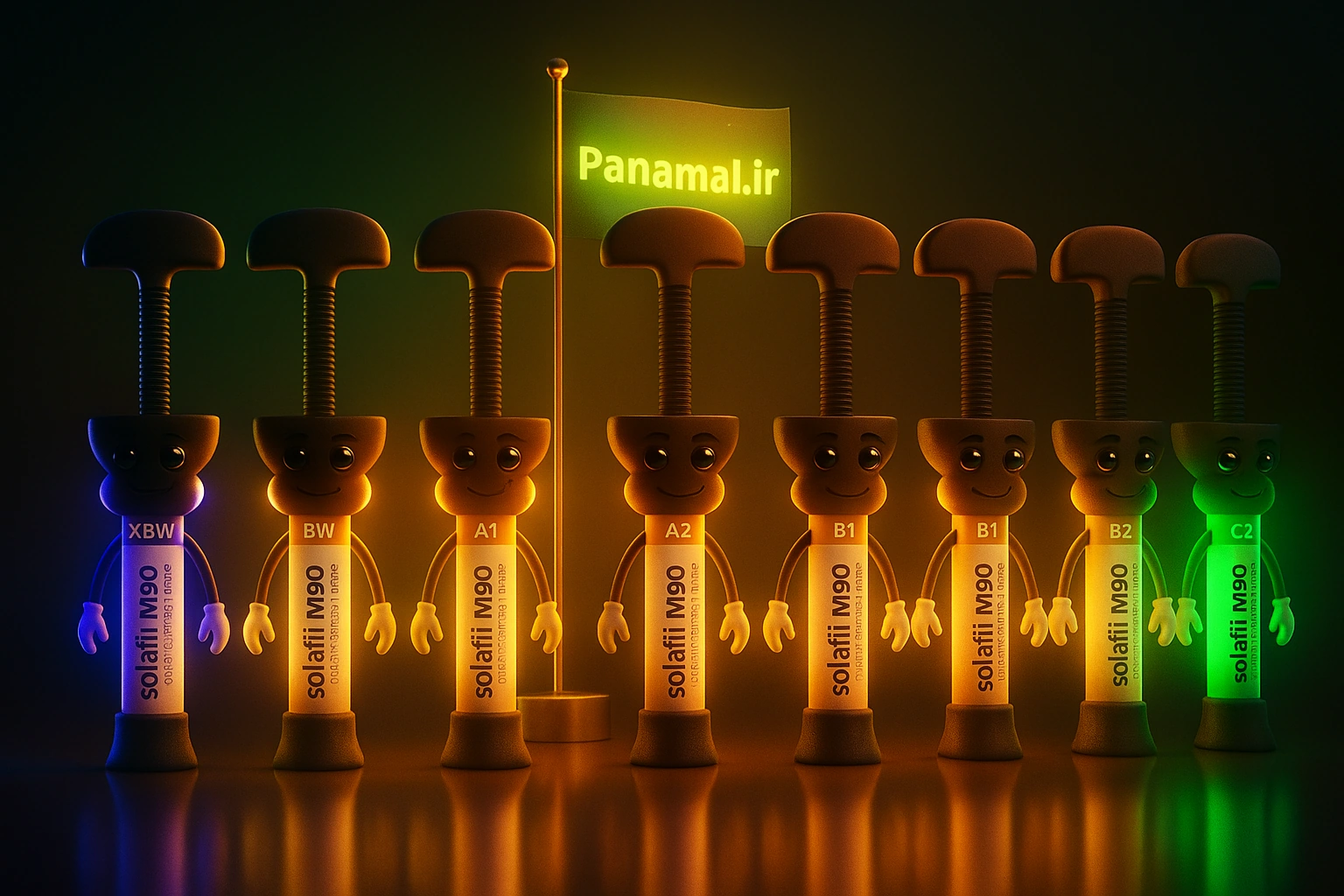 سرنگ کامپوزیت Solafil M90 رنگ A2  با بسته‌بندی اورجینال – مناسب ترمیم دندان | panamal.ir