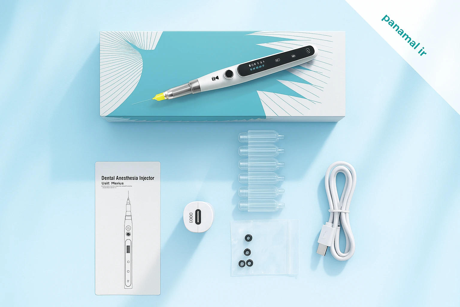 تزریق‌کننده بی‌حسی دندانپزشکی موزیکال panamal.ir