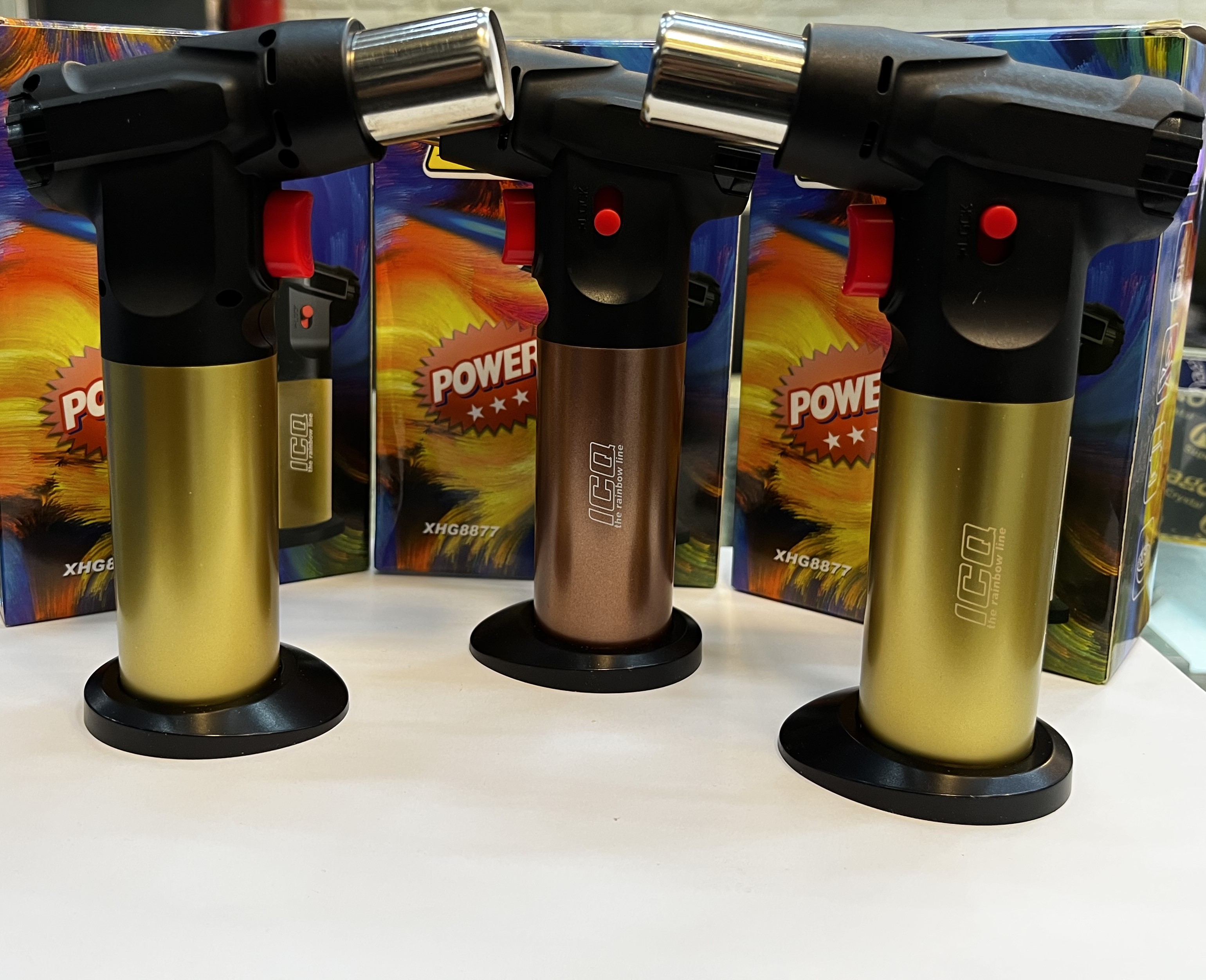 تورچ ICQ دندانپزشکی – مشعل لابراتواری حرفه‌ای با شعله قابل تنظیم و بدنه فلزی مقاوم – موجود در panamal.ir