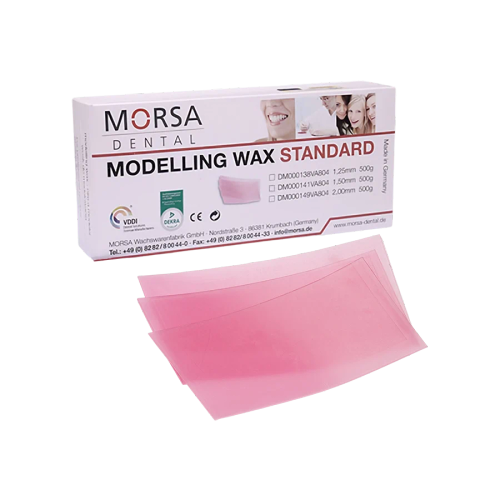 موم قالبگیری مورسا Morsa Modeling Wax دندانپزشکی وزن 500 گرم ساخت آلمان – مناسب برای مدلسازی و Wax Pattern لابراتوار، موجود در panamal.ir